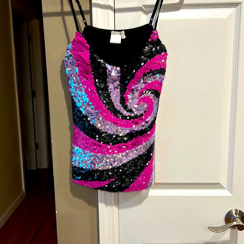 Boston Proper sequin tank.